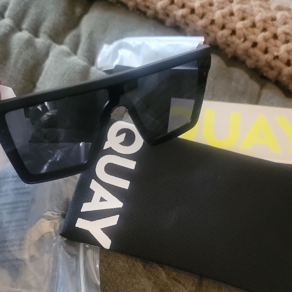 Quay Australia Black Sunglasses